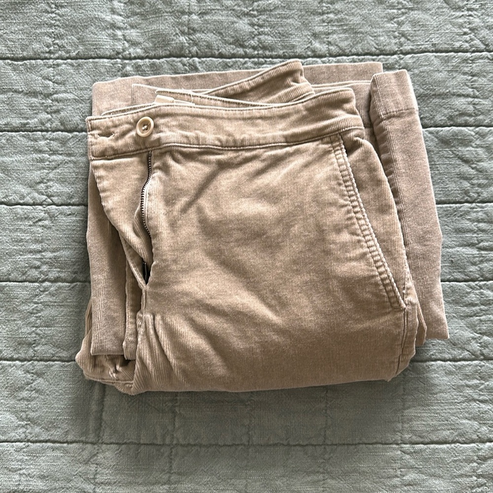 Eileen Fisher corduroy wide-leg pants